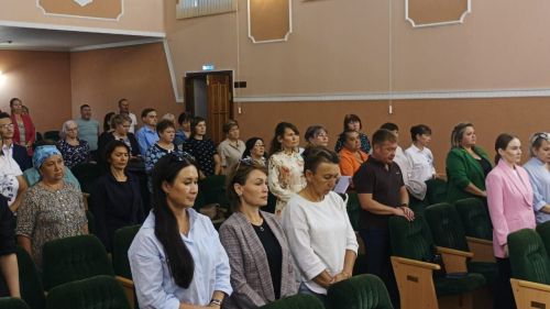 Сегодня прошла акция в честь Дня солидарности в борьбе с терроризмом
