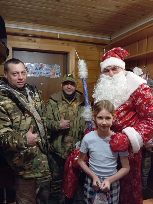 «Союз Ветеранов СВО» района поздравили детей погибших бойцов с новым годом