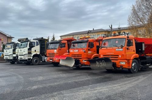 Глава района сегодня провёл проверку готовности снегоуборочной техники