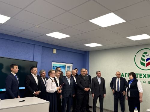 В Высокогорской школе №3 открылся агрокласс