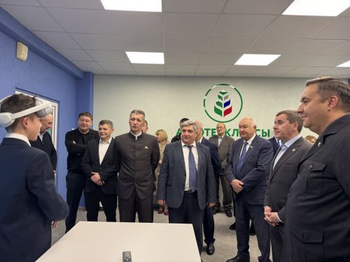 В Высокогорской школе №3 открылся агрокласс