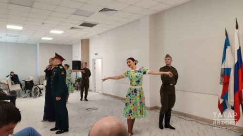 Сегодня для бойцов СВО в госпитале выступил оркестр