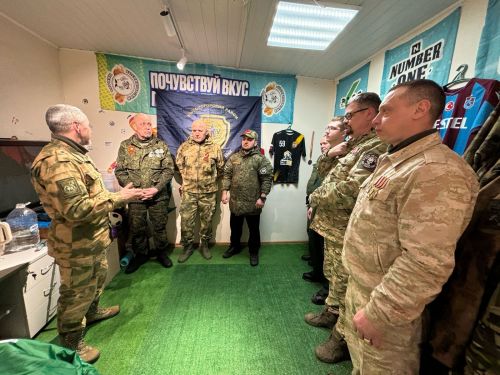 «Союз ветеранов СВО» сегодня приняла 4-х ветеранов СВО в свои ряды