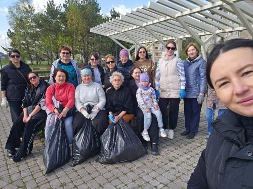 В районе идет Всероссийский субботник
