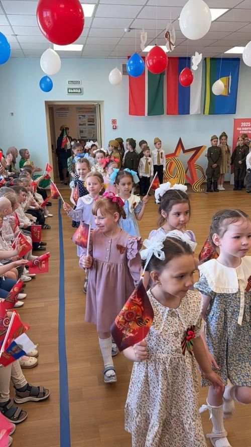 В МБДОУ «Высокогорский детский сад «Шаян» прошел парад