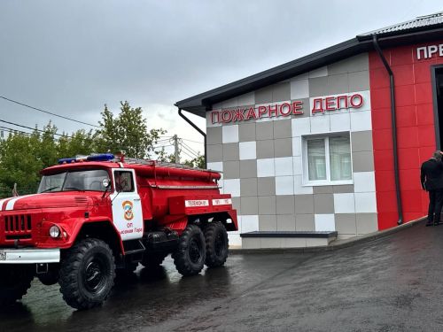 В Высокогорском районе открыли пожарное депо