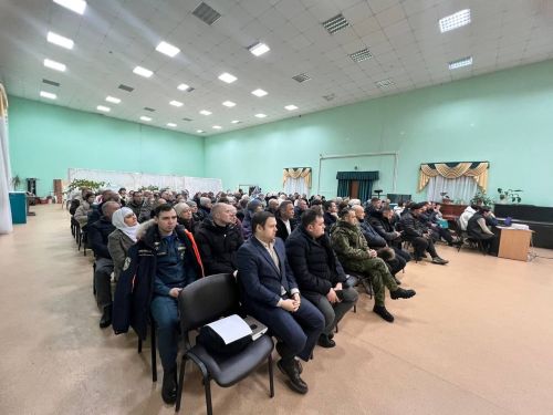 В Дубъязском поселении прошло первое собрание жителей в новом году