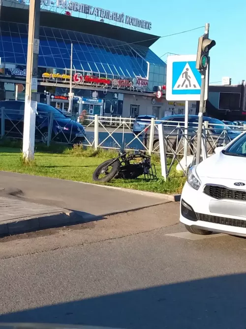 Электровелосипедист пострадал в ДТП на трассе М-7 под Казанью