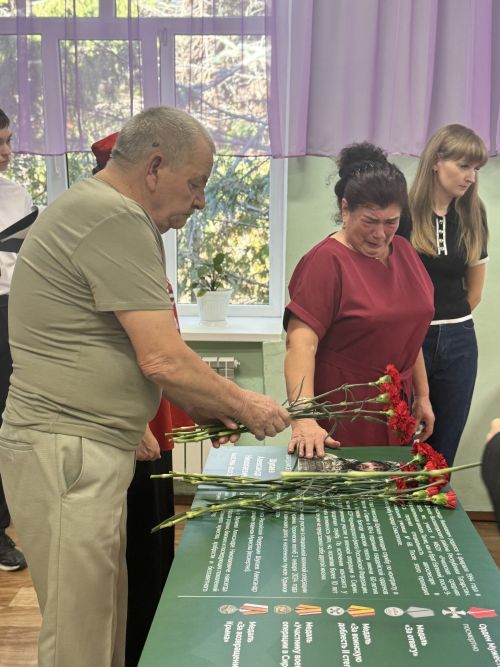 В Высокогорском районе увековечили память участника СВО Александра Шулаева