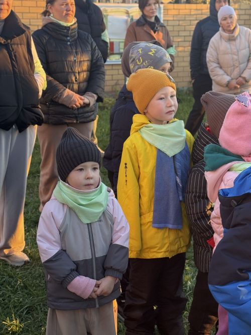 Дети и родители объединились на военно-патриотической игре в «Байгыше»