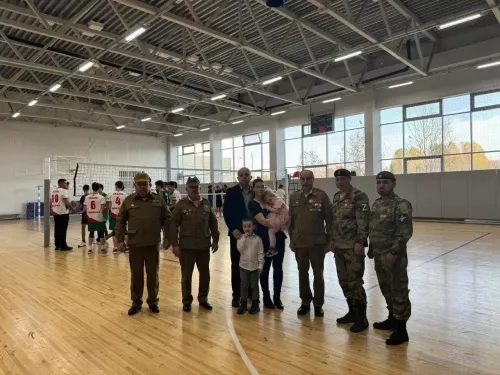 Волейболисты Татарстана почтили память воина-афганца Назарова