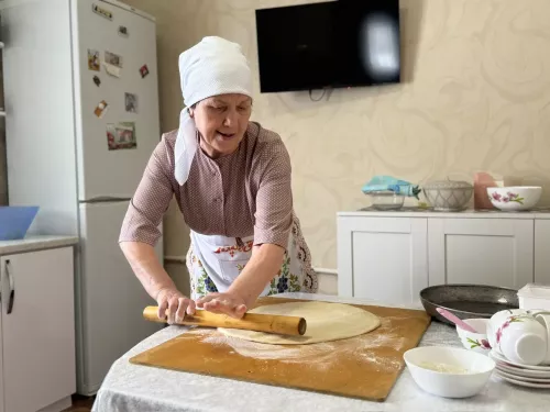 В доме Гузалии пахнет тестом перед ифтаром