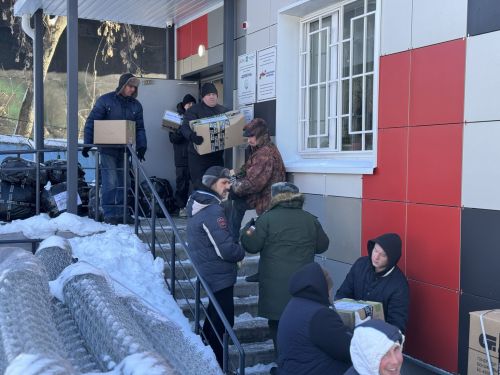 Из Высокогорского района отправили три машины гуманитарной помощи