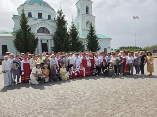 Совет ветеранов познакомился с традициями народов Лаишевского района