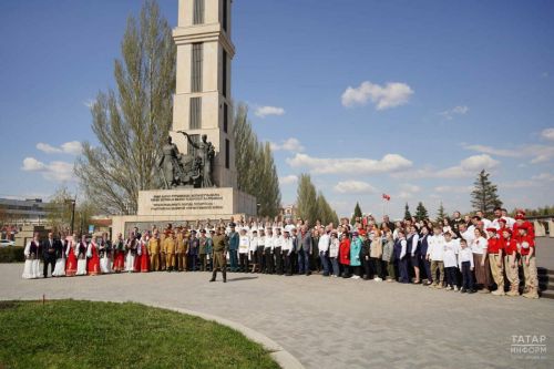 В Казани сняли клип ко Дню Победы, акция «Песни наших отцов»
