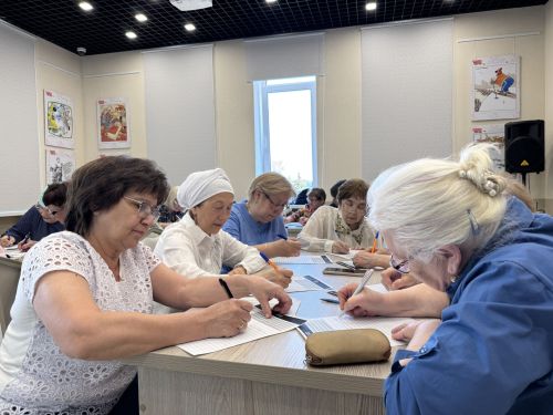 Ветераны написали «Татарча диктант» в Высокогорском музее