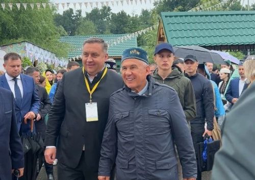 Дождь Сабантую не помеха! В Мирном кипит праздник