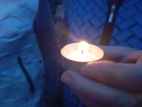 В Высокогорском районе прошла Свеча памяти на Аллее Героев
