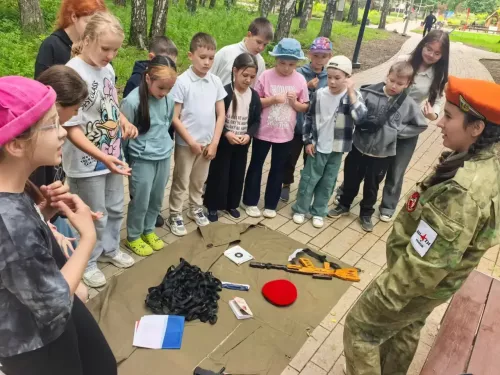 В Высокогорском районе почтили память павших и провели игру «Тропа разведчика»