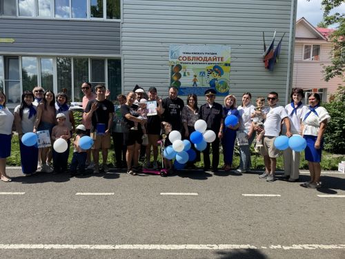 В детском саду «Рябинушка» прошел конкурс «Старты поколений» ко Дню семьи