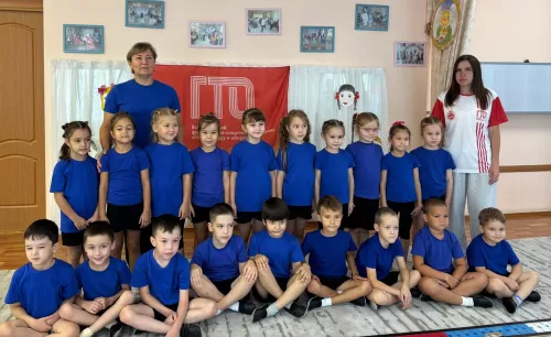 Воспитанники детского сада «Солнышко» впервые сдали нормативы ГТО