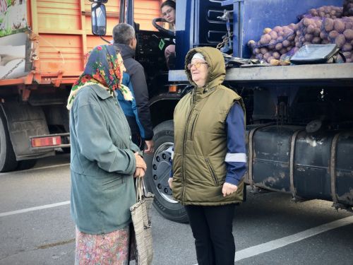 Ярмарка ко Дню пожилых в селе Высокая Гора. 01.10.2023