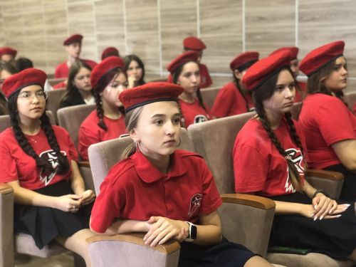 Открытие мемориальных досок Данилу Саитову и Айрату Мухутдинову. 27.09.2023