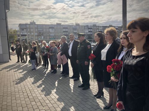 Открытие мемориальных досок Данилу Саитову и Айрату Мухутдинову. 27.09.2023