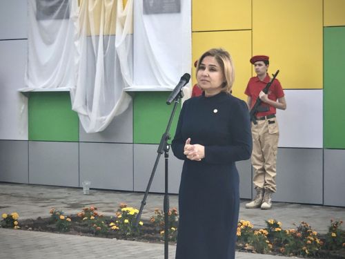 Открытие мемориальных досок Данилу Саитову и Айрату Мухутдинову. 27.09.2023