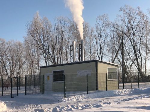 Торжественный пуск газа в Иске-Казанской школе. 07.12.2023