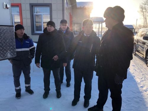 Торжественный пуск газа в Иске-Казанской школе. 07.12.2023