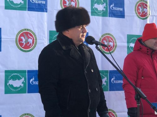 Торжественный пуск газа в Иске-Казанской школе. 07.12.2023