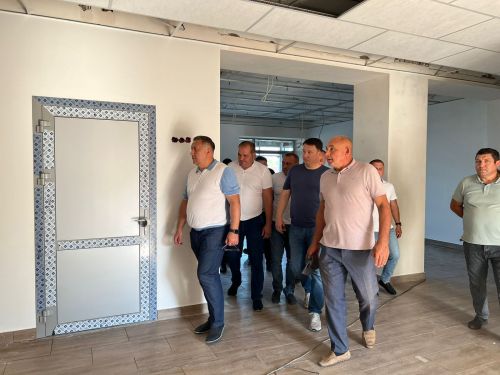 Посещение объектов строительства Маратом Айзатуллиным