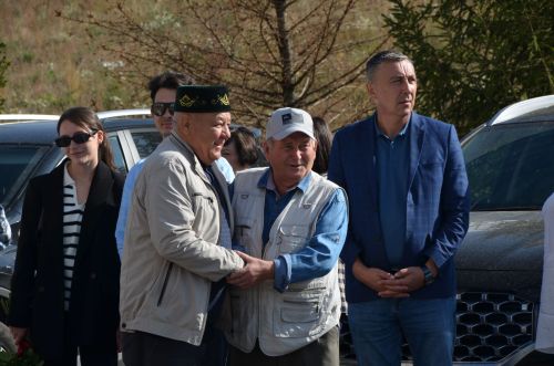 Открытие мемориальной доски Хасану Шайдуллину