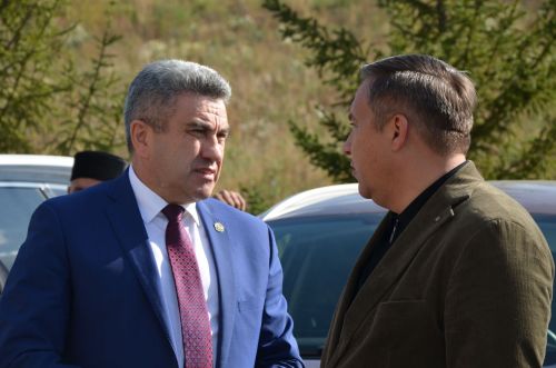 Открытие мемориальной доски Хасану Шайдуллину