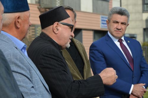 Открытие мемориальной доски Хасану Шайдуллину