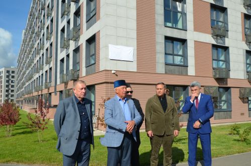 Открытие мемориальной доски Хасану Шайдуллину