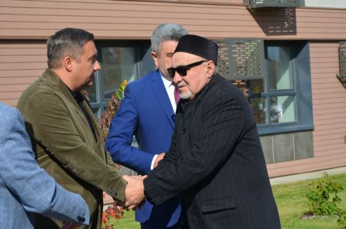Открытие мемориальной доски Хасану Шайдуллину