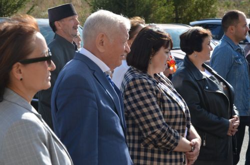 Открытие мемориальной доски Хасану Шайдуллину