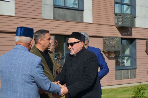 Открытие мемориальной доски Хасану Шайдуллину