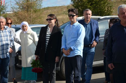 Открытие мемориальной доски Хасану Шайдуллину