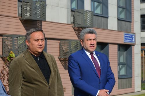 Открытие мемориальной доски Хасану Шайдуллину