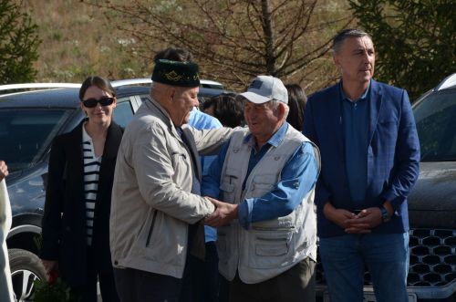 Открытие мемориальной доски Хасану Шайдуллину