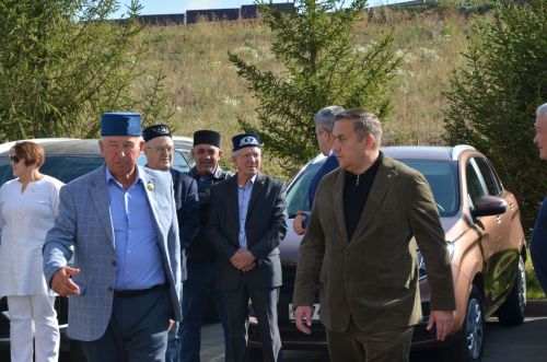 Открытие мемориальной доски Хасану Шайдуллину