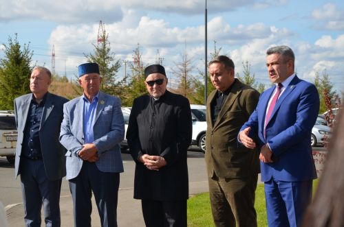 Открытие мемориальной доски Хасану Шайдуллину