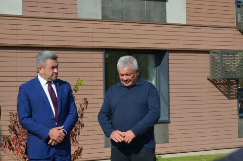 Открытие мемориальной доски Хасану Шайдуллину