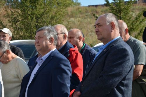 Открытие мемориальной доски Хасану Шайдуллину