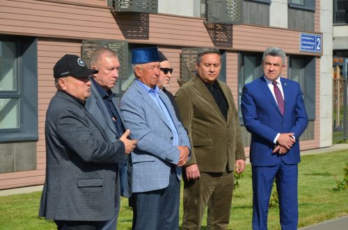 Открытие мемориальной доски Хасану Шайдуллину