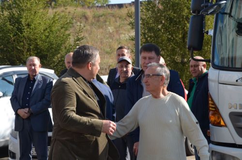 Открытие мемориальной доски Хасану Шайдуллину