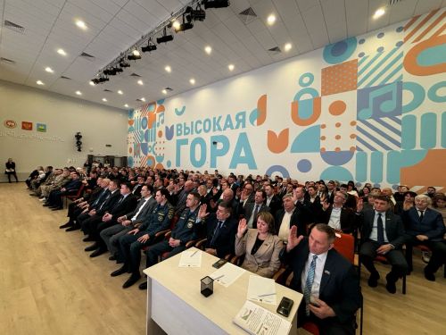 14.02.2025 В Высокогорском районе состоялась отчетная сессия депутатов